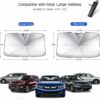 Car Windshield Sunshade Foldable Front Window Cover - Image 2