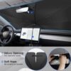 Car Windshield Sunshade Foldable Front Window Cover - Image 5
