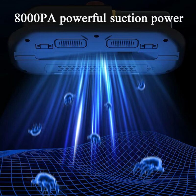 AWH Bed Vacuum Cleaner - UV Cordless Mattress Vacuum for Effective Cleaning of Beds, Pillows, Cloth Sofas, Carpets, and Fabric Surfaces - Image 4