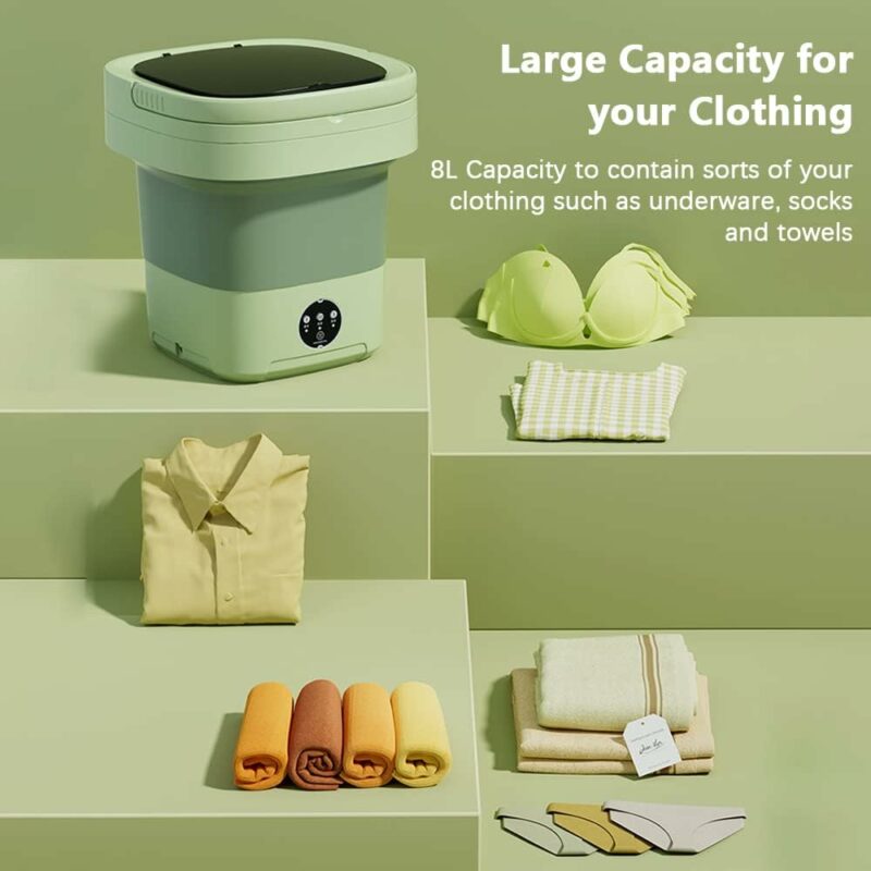 Foldable Mini Laundry Machine - Image 4