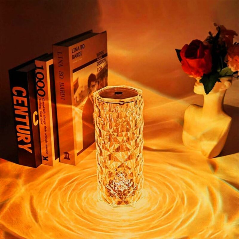Crystal Table Night Light Lamp - Image 3