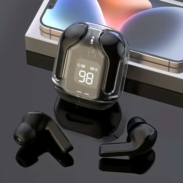 Ultrapods Max Wireless Earphones Bluetooth 5.3 Headphones Sport Gaming Headsets Noise Reduction Earbuds Bass Touch