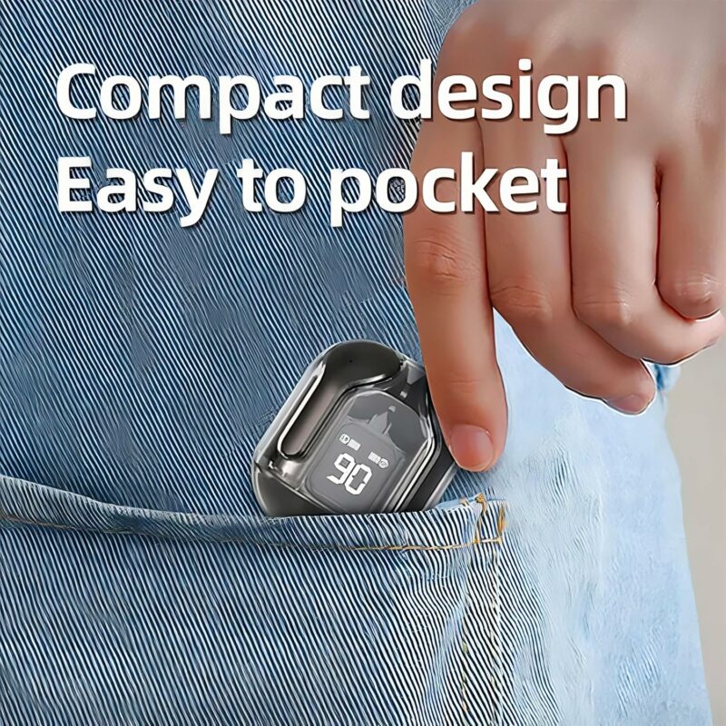 Ultrapods Max Wireless Earphones Bluetooth 5.3 Headphones Sport Gaming Headsets Noise Reduction Earbuds Bass Touch - Image 2